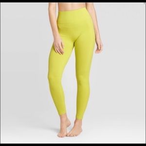Joylab neon green leggings